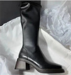 Mara | High-Rise Leather Boots