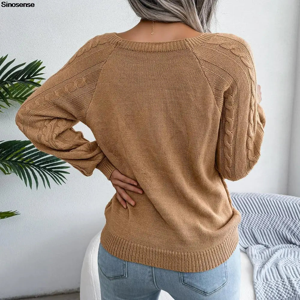 Aria | Elegant cable knit sweater