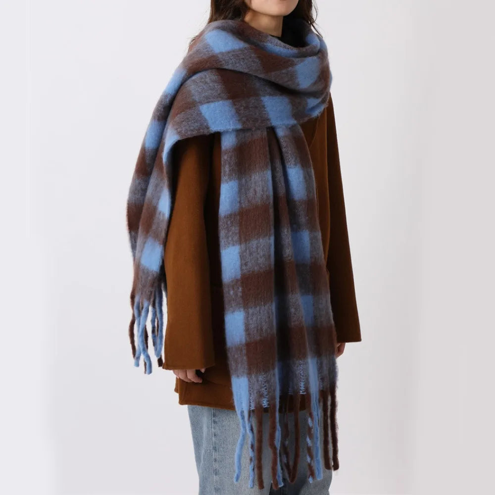 Adèle | Marlowe Check Scarf