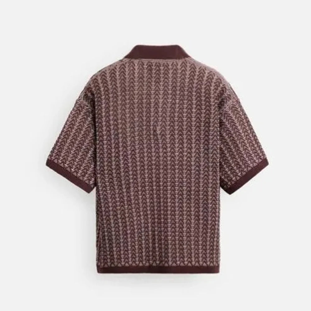 Richard | Retro Knit Polo