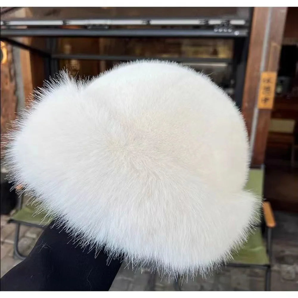 Lumi Faux Fur Bucket Hat