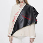 Noire Luxe Leather Headscarf