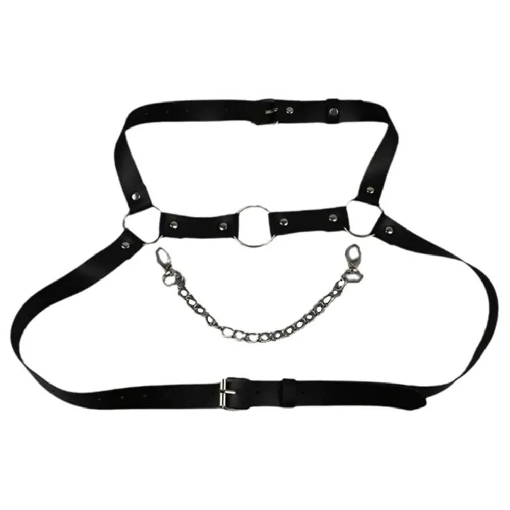 Atlas Leather Buckle Harness
