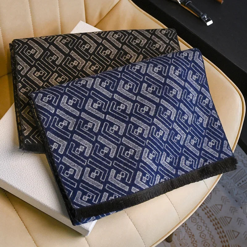 Aster & Wolfe Patterned Neckscarf