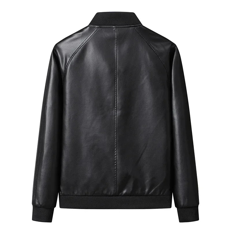 Aster & Wolfe Oslo Leather Bomber