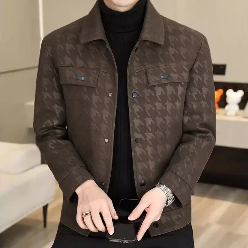 Matteo | Houndstooth Jacket