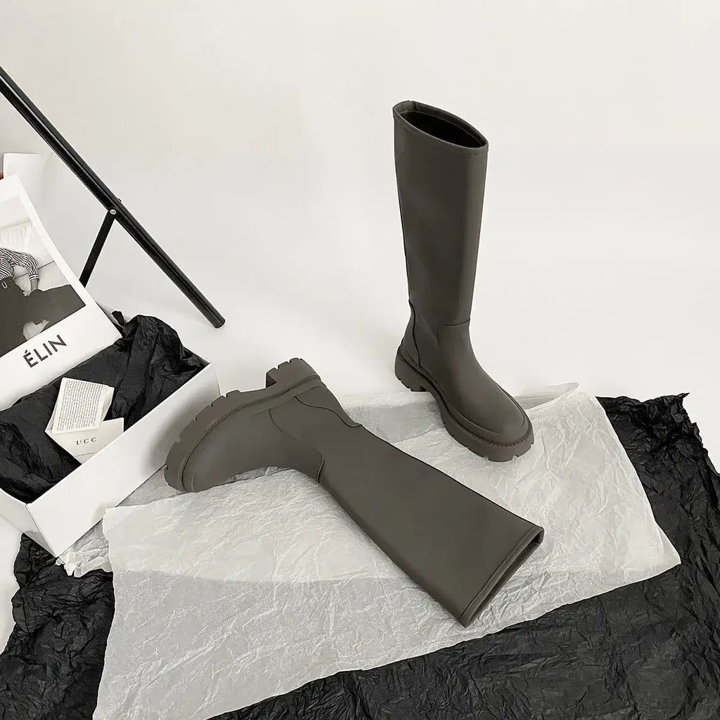 Rosa | Tall Platform Boots