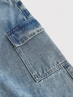 Élodie | Bow-Tie Wide Denim