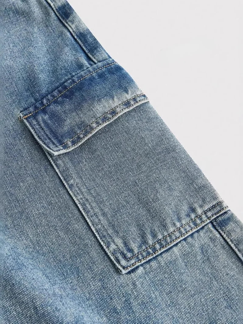 Élodie | Bow-Tie Wide Denim