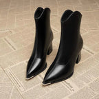 Diane | Pointed Toe Ankle Boots