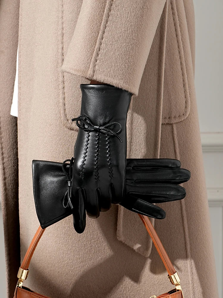 Elara | Leather Gloves (Gift Box Set)