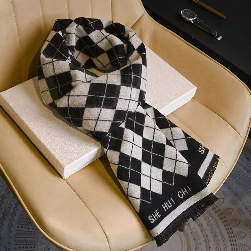 Aster & Wolfe Patterned Neckscarf