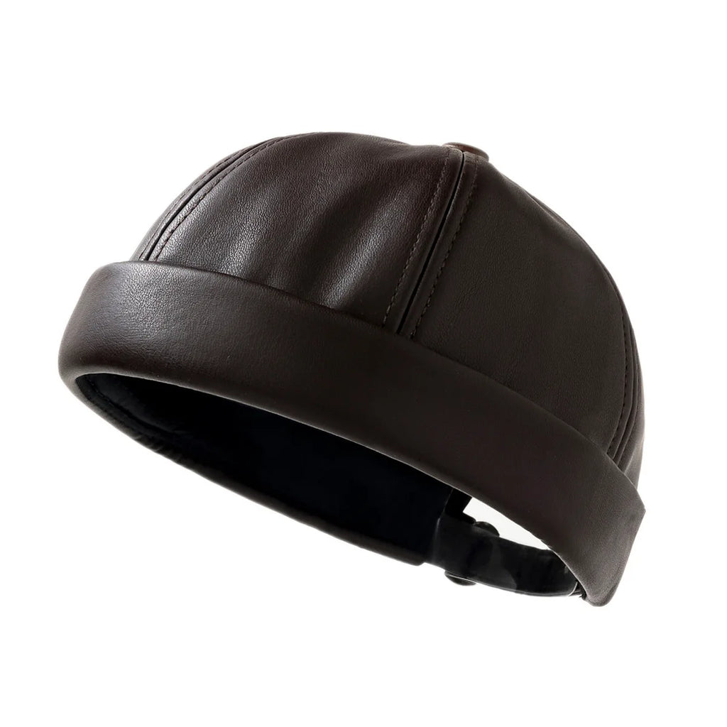Aster & Wolfe | Liron Leather Bucket Hat