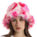 Vivienne |  Faux Fur Bucket Hat