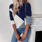 Camille | Colorblock Knit Sweater