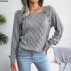 Aria | Elegant cable knit sweater