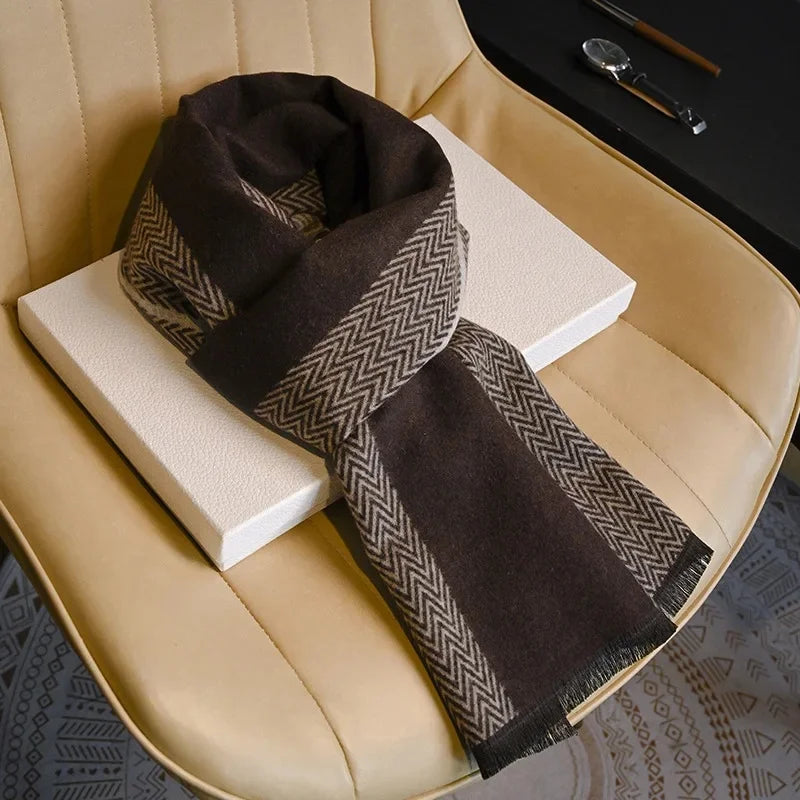 Aster & Wolfe Patterned Neckscarf