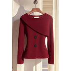 Renée | Elegant Button Sweater