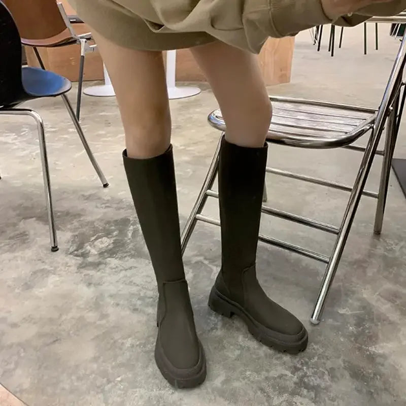 Rosa | Tall Platform Boots