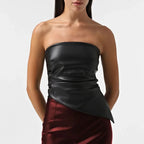 Aster & Wolfe | Celine Leather Top