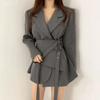 Zuri | Belted Blazer Dress