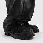 Orion Distressed Canvas Lug Shoes