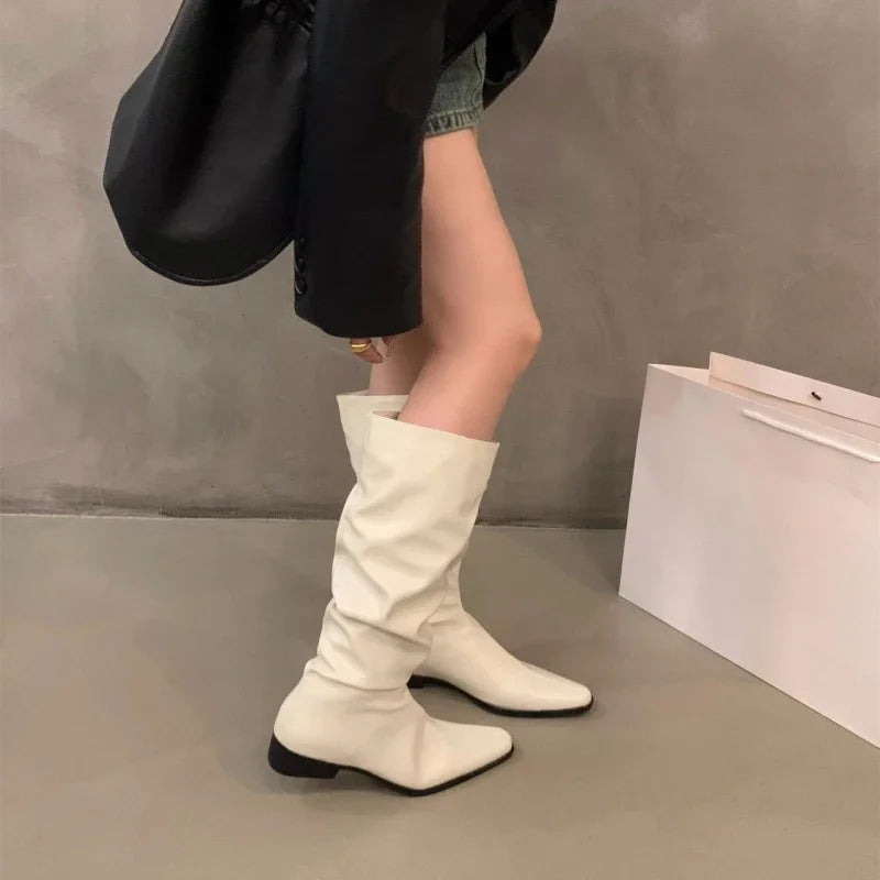 Celeste Mid-Calf Slouch Boots