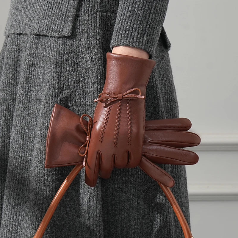 Elara | Leather Gloves (Gift Box Set)