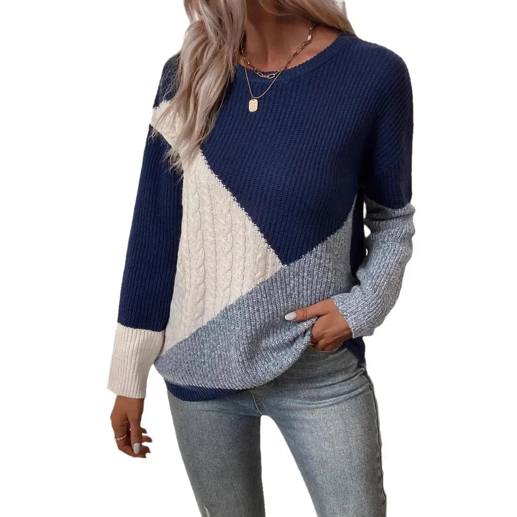 Camille | Colorblock Knit Sweater