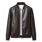 Aster & Wolfe Oslo Leather Bomber