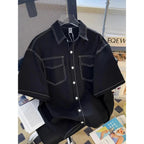 Hugo | Contrast Stitch Shirt