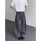 Elliot | Pleated Wide-Leg Trousers