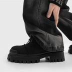 Orion Distressed Canvas Lug Shoes