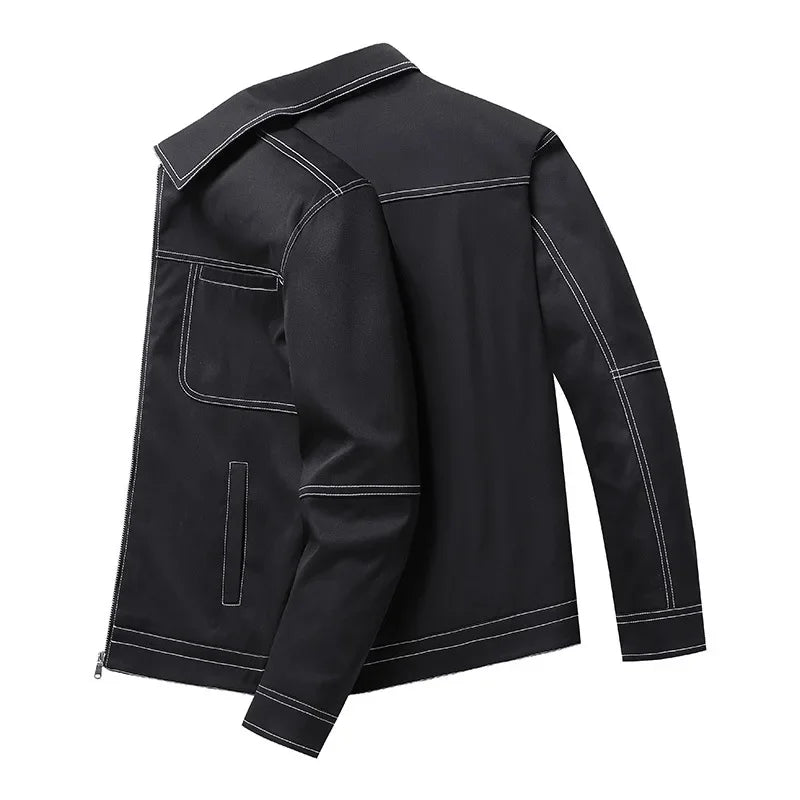 Adam | Contrast Stitch Jacket