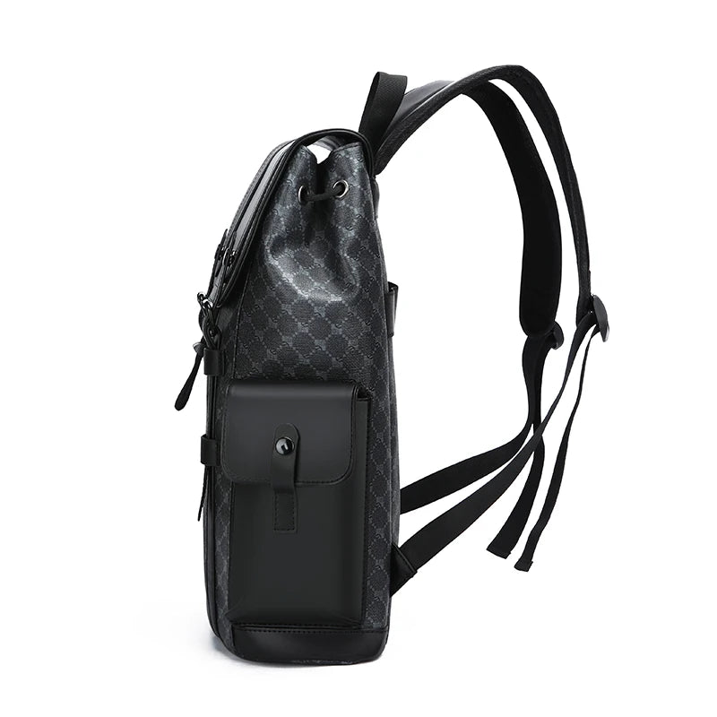 Mercer Monogram Leather Backpack
