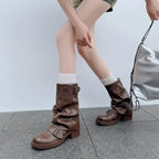 Emery Buckle Slouch Boots