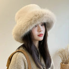 Lumi Faux Fur Bucket Hat