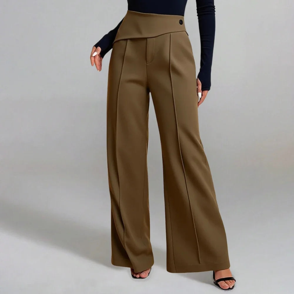 Noelle | Structured Wide-Leg Trouser