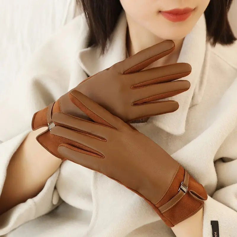 Esme | Velvet Suede Gloves