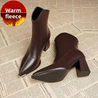 Diane | Pointed Toe Ankle Boots