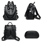 Aster & Wolfe x Eden Studios | Emery Bow Leather Backpack