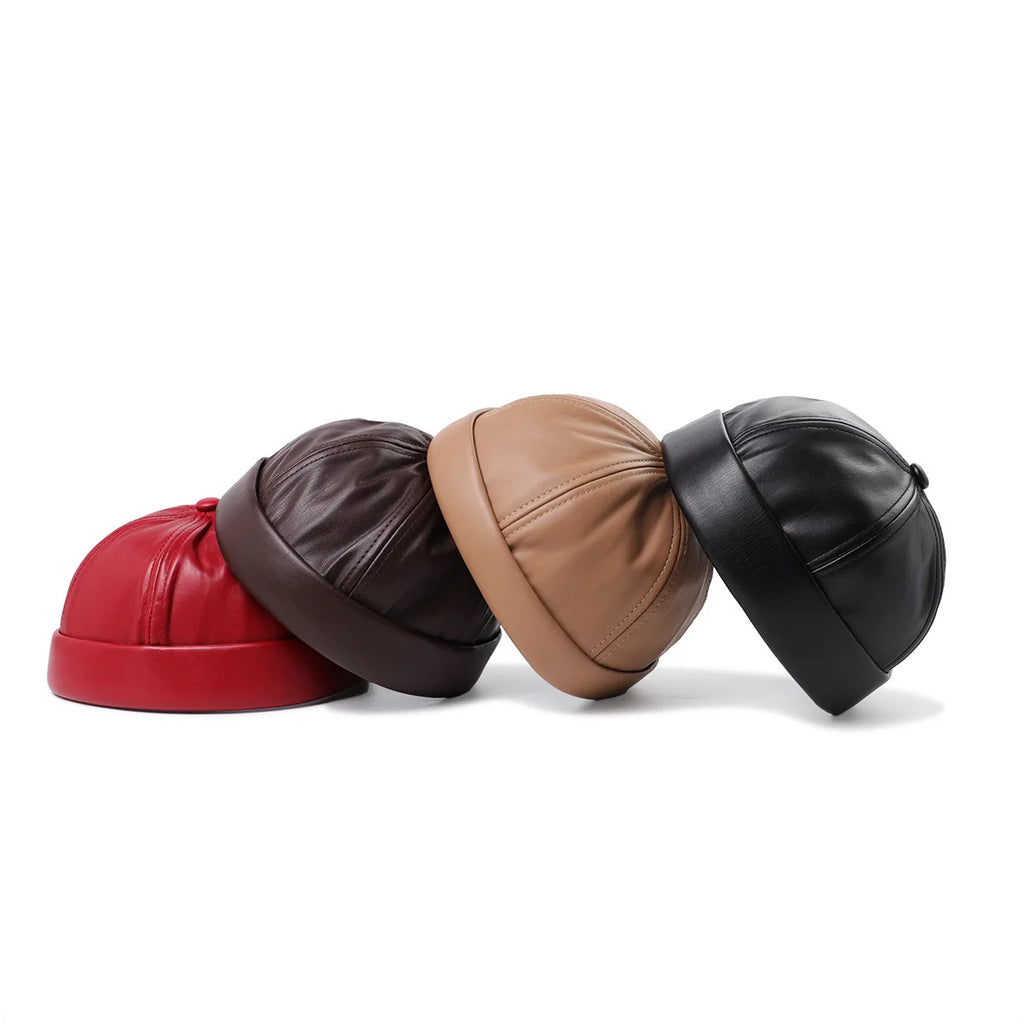 Aster & Wolfe | Liron Leather Bucket Hat