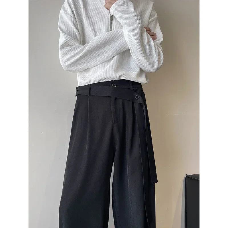 Luca | Wide Pleat Trouser