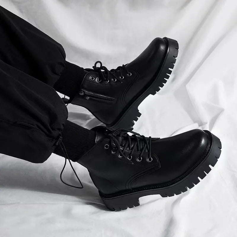 Orlo | Lace-Up Combat Boots