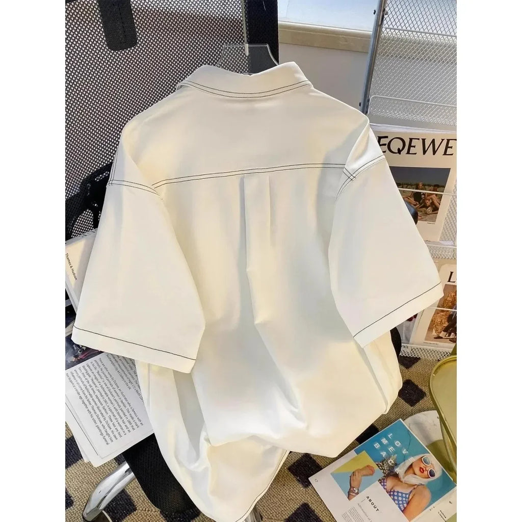 Hugo | Contrast Stitch Shirt