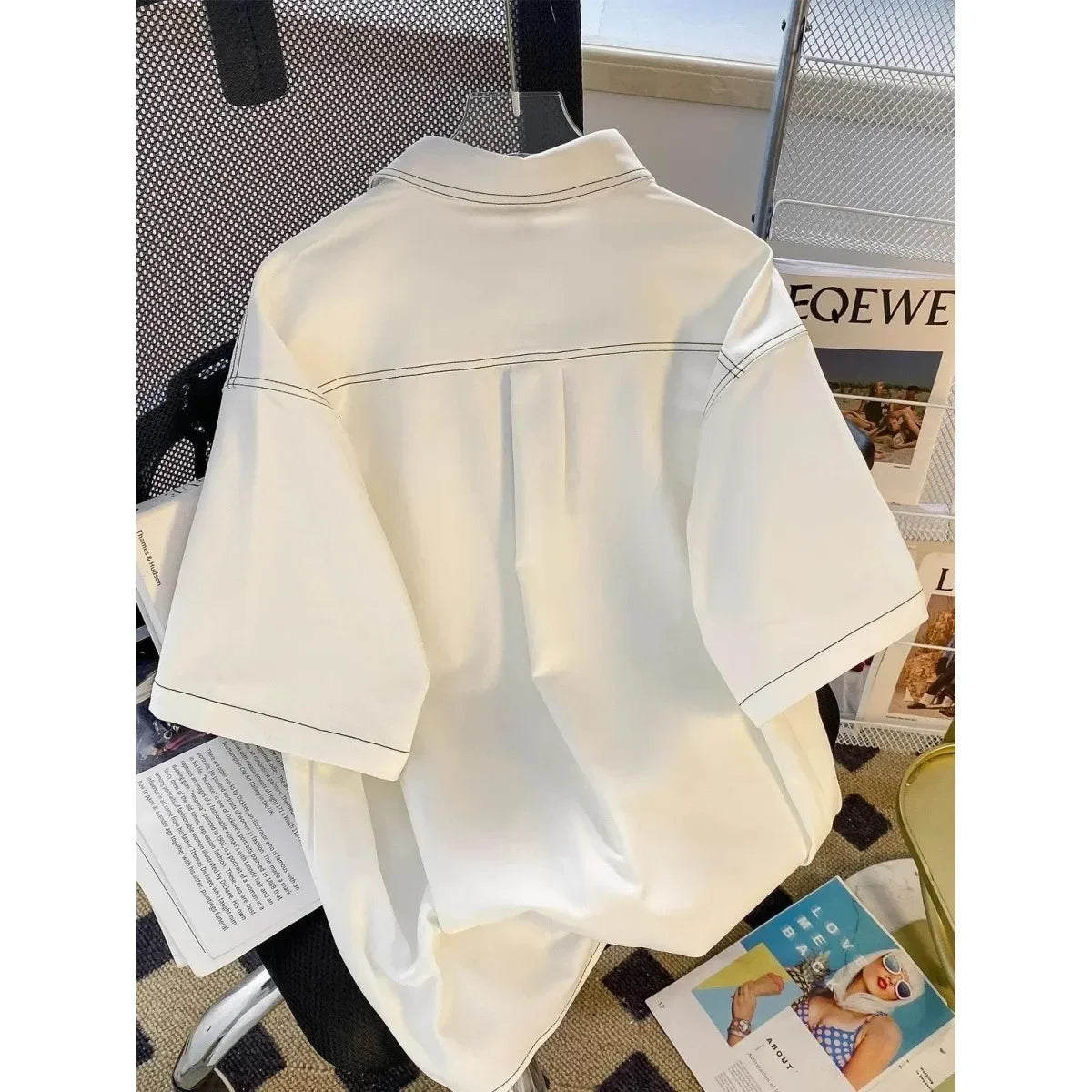 Hugo | Contrast Stitch Shirt