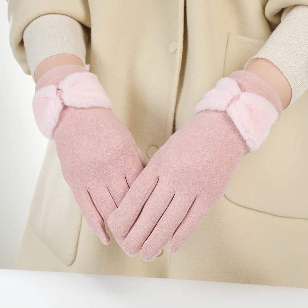Victoria | Bow-Touch Gloves