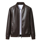 Aster & Wolfe Oslo Leather Bomber