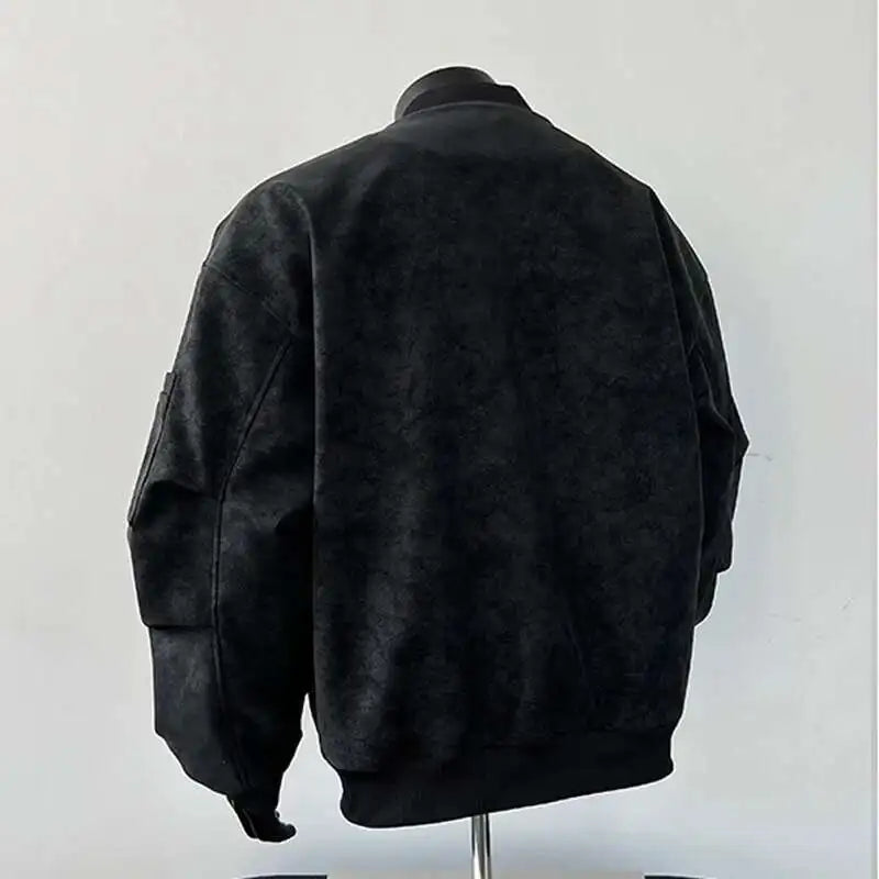 Dario | Suede Bomber Jacket