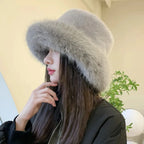 Lumi Faux Fur Bucket Hat